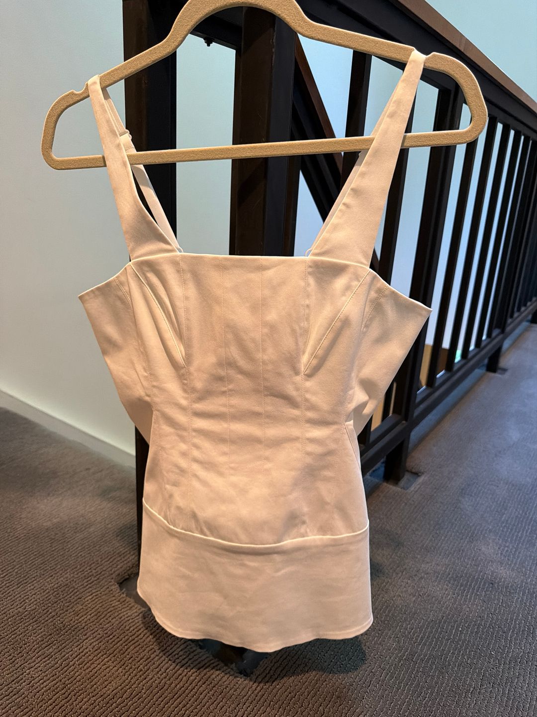 Mila Stretch Satin Corset Top