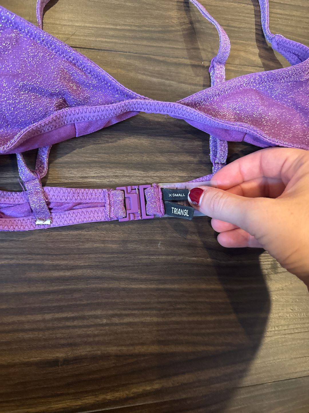 Triangl Swimwear MAIA - VIOLET SPARKLE