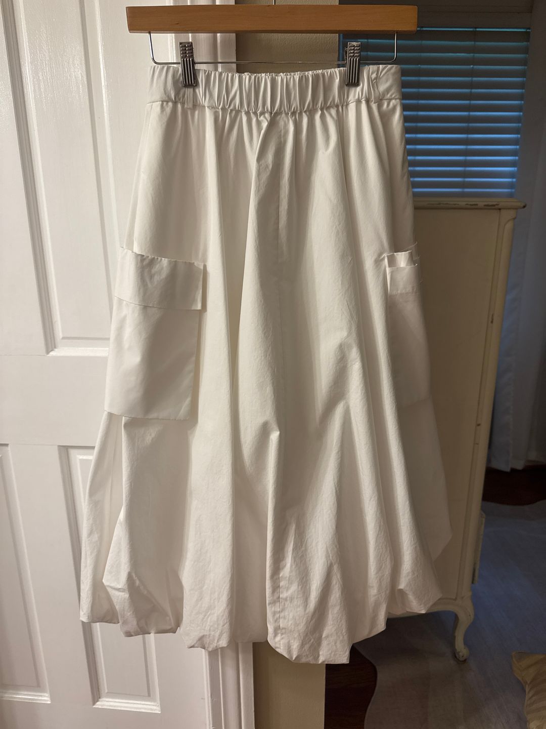 Eco Poplin Pull On Bubble Skirt