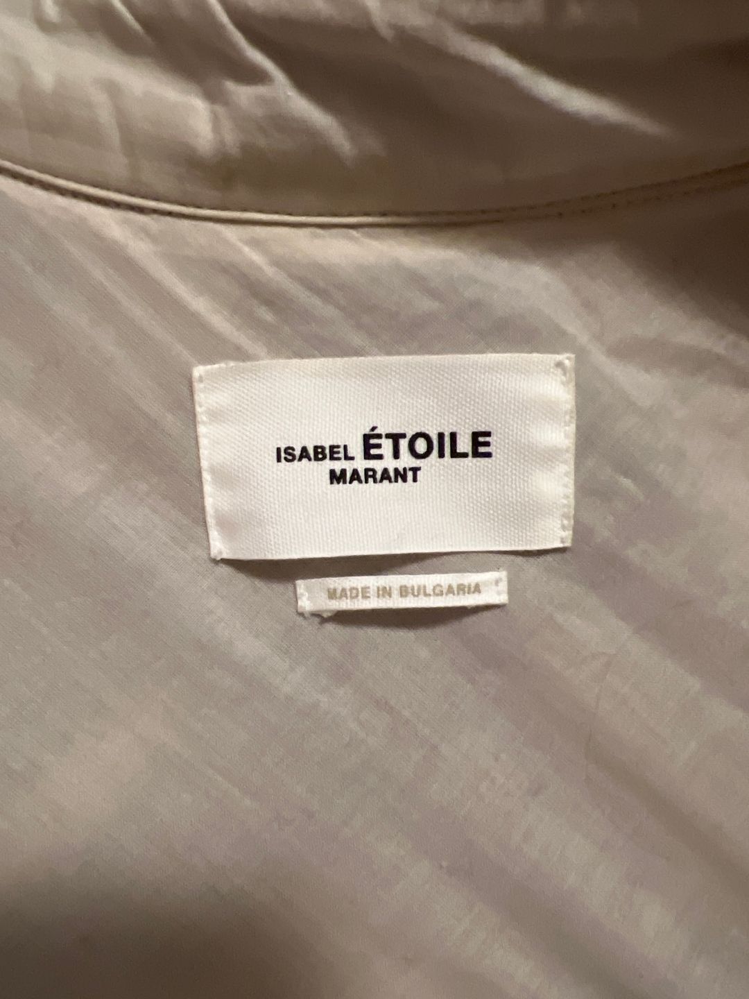 Isabel Marant Etoile Fontizi Check Coat in Burgundy & Ecru