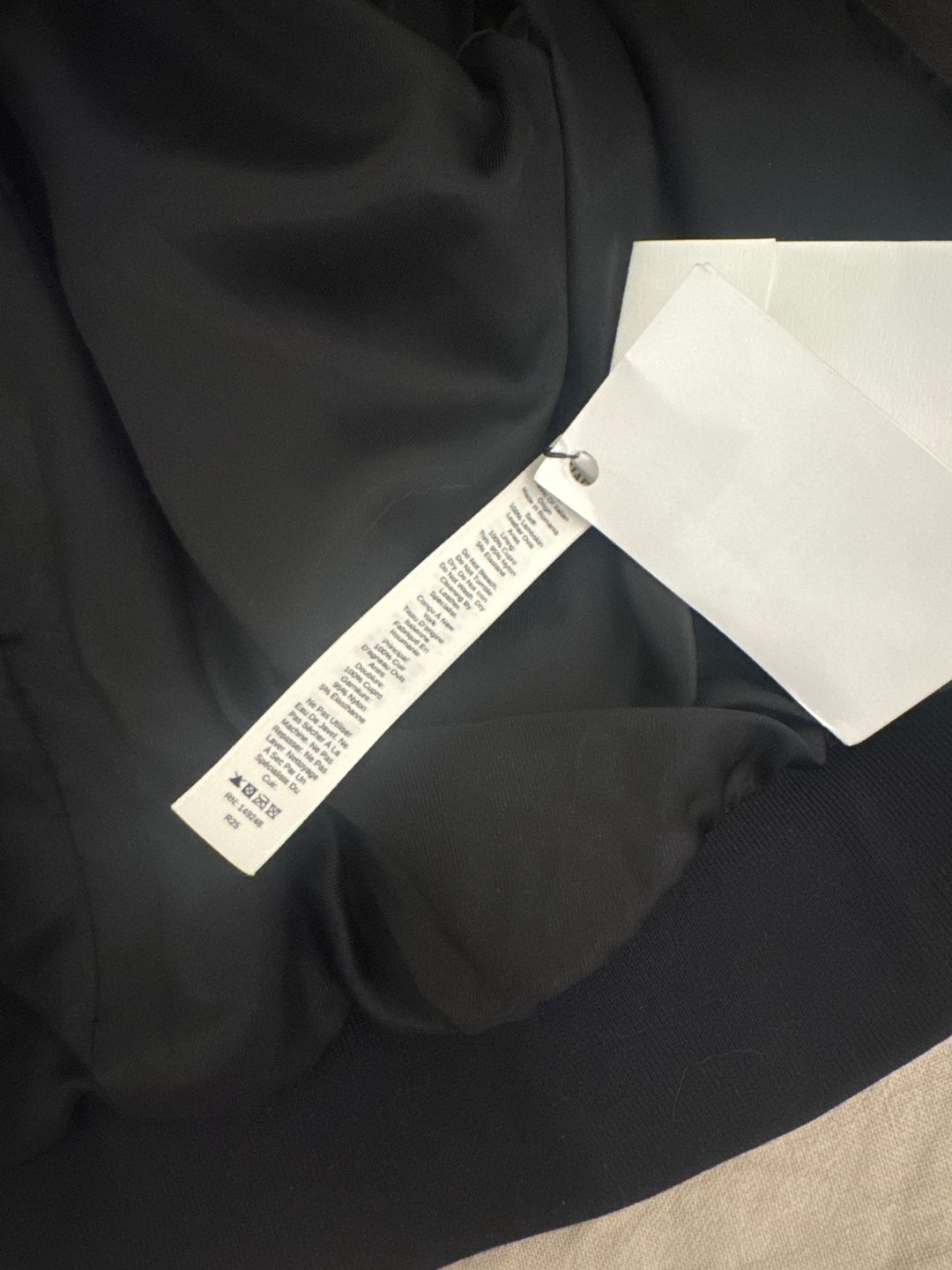 NWT Khaite Spence Jacket in Black Leather