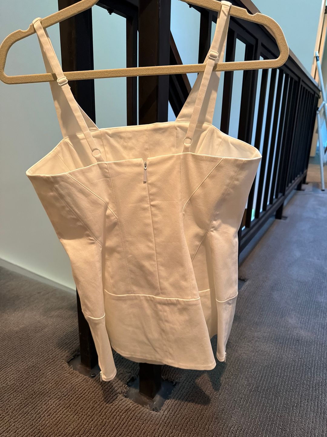 Mila Stretch Satin Corset Top