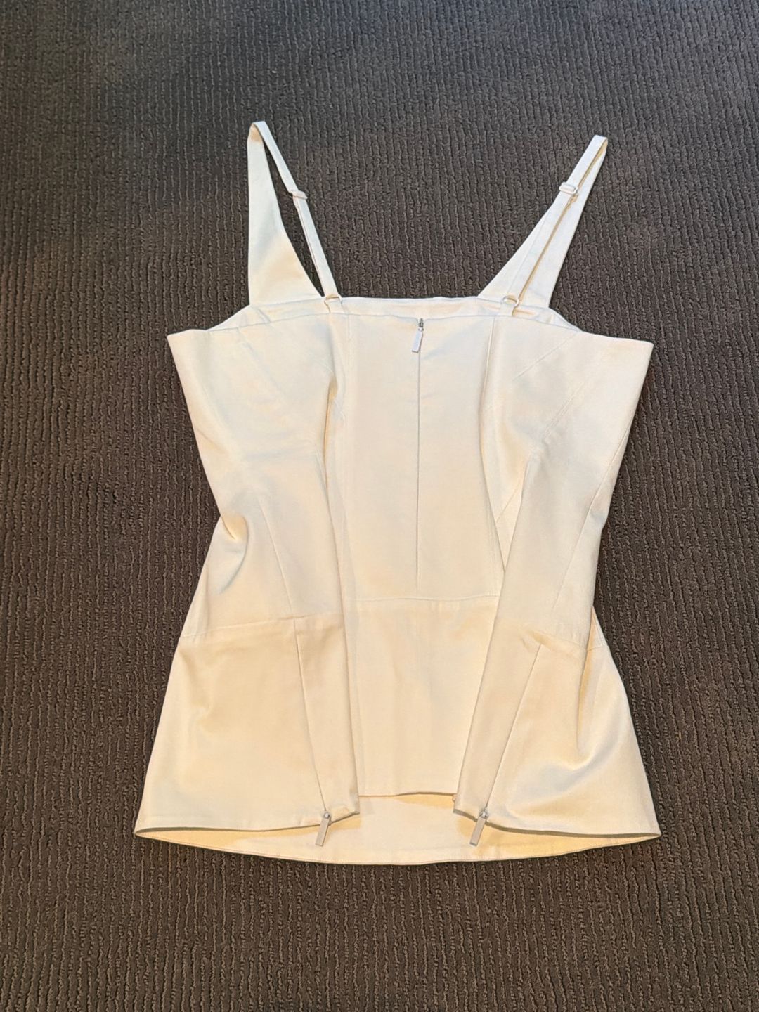 Mila Stretch Satin Corset Top
