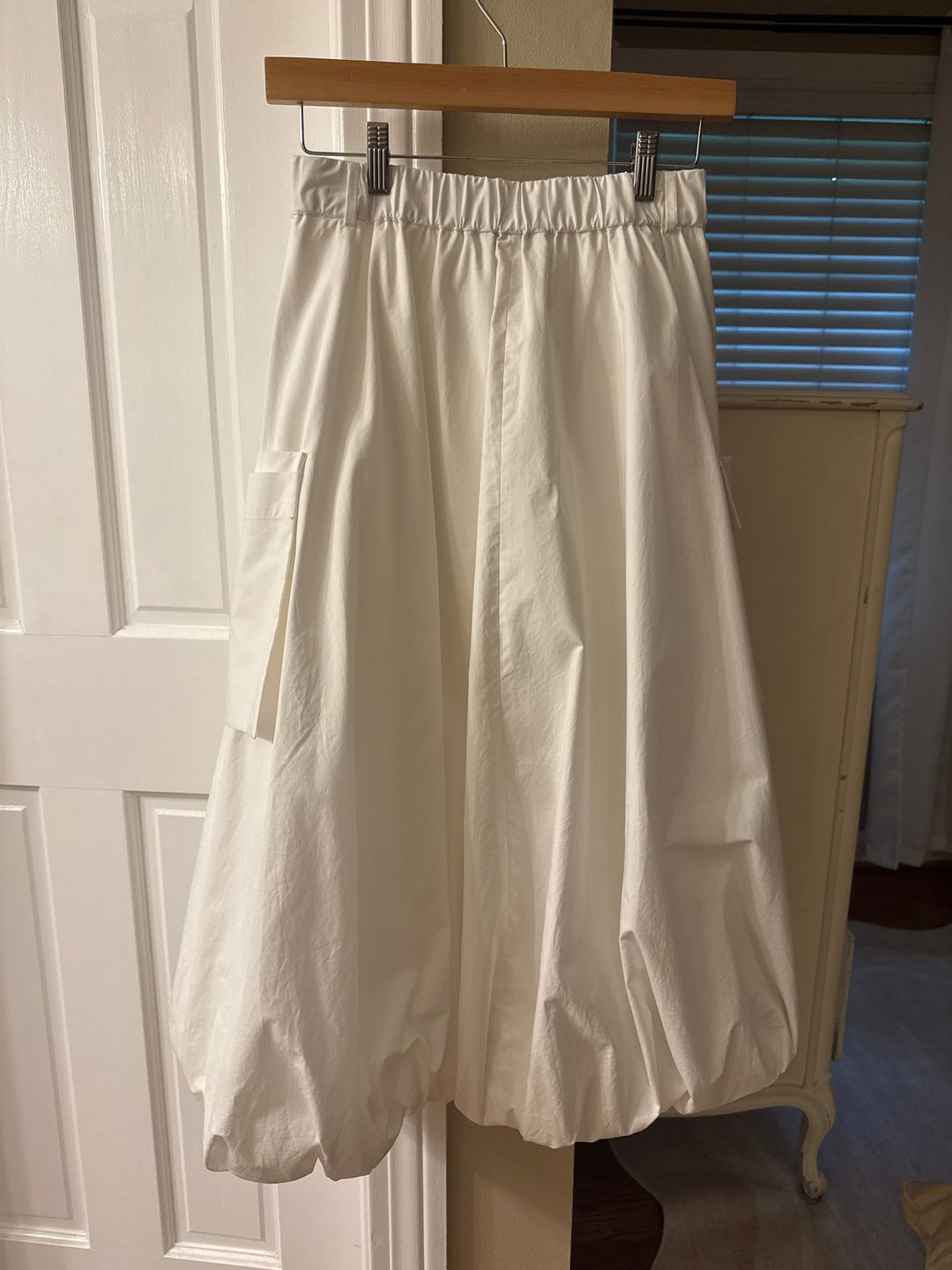 Eco Poplin Pull On Bubble Skirt