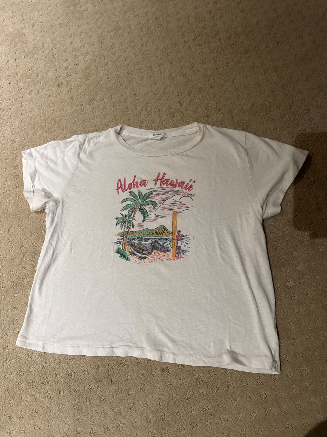 Re/Done Aloha 90s Easy Tee