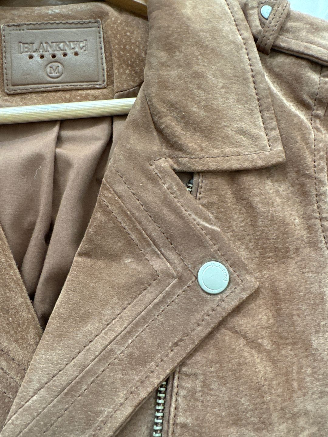 Women's Blank NYC Suede Moto Jacket