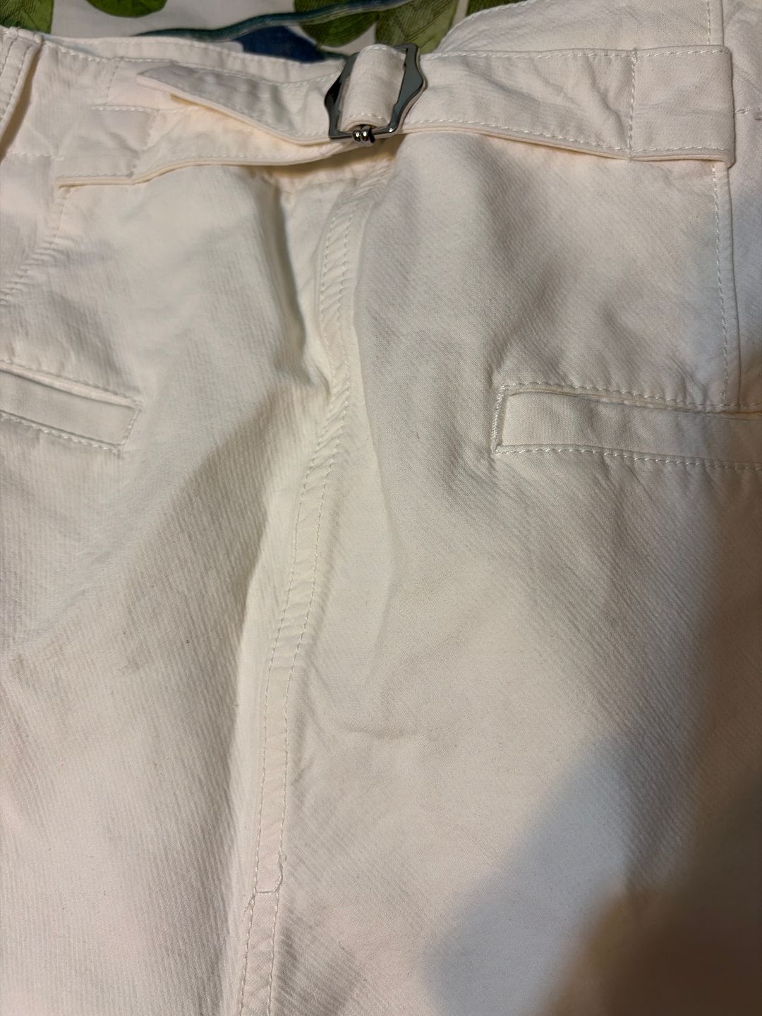 Distressed Garment Dyed Cotton Dobby Barry Jean