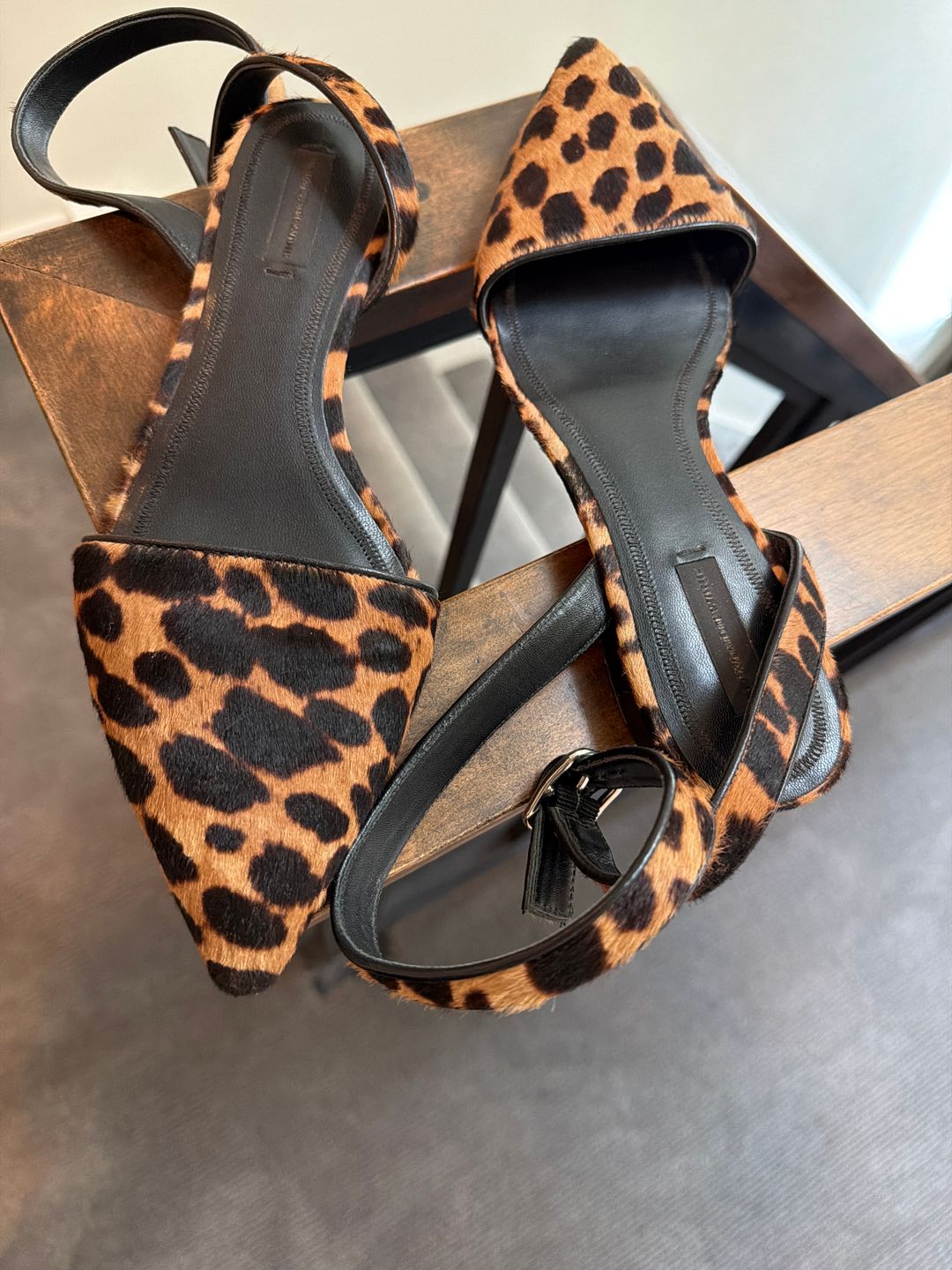 Lara Ankle Strap Pointed Flat