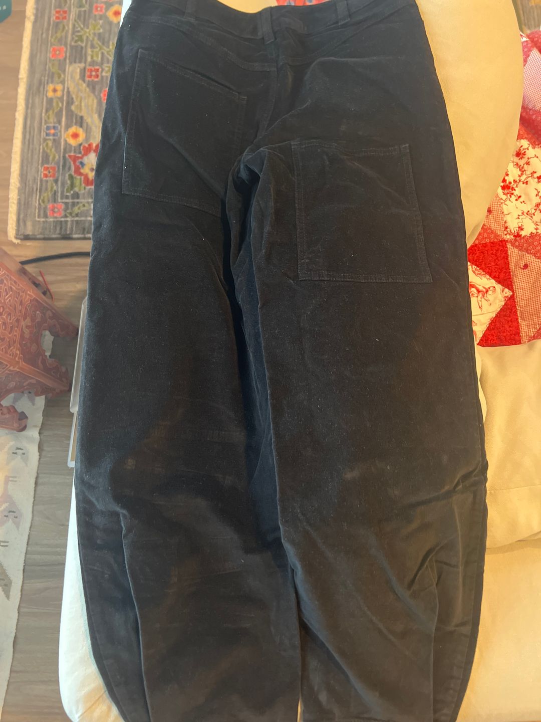 Stretch Velveteen Brancusi Pant