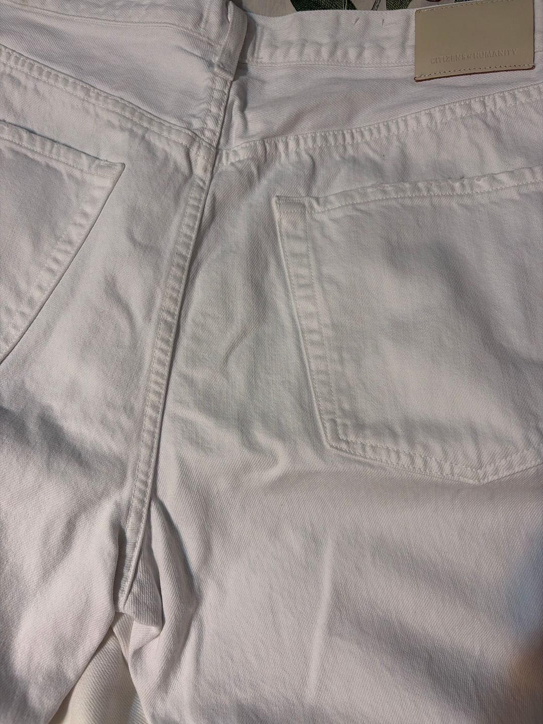 Ayla Raw Hem Crop in Harlow
