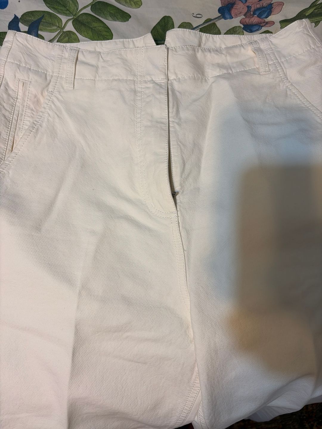 Distressed Garment Dyed Cotton Dobby Barry Jean