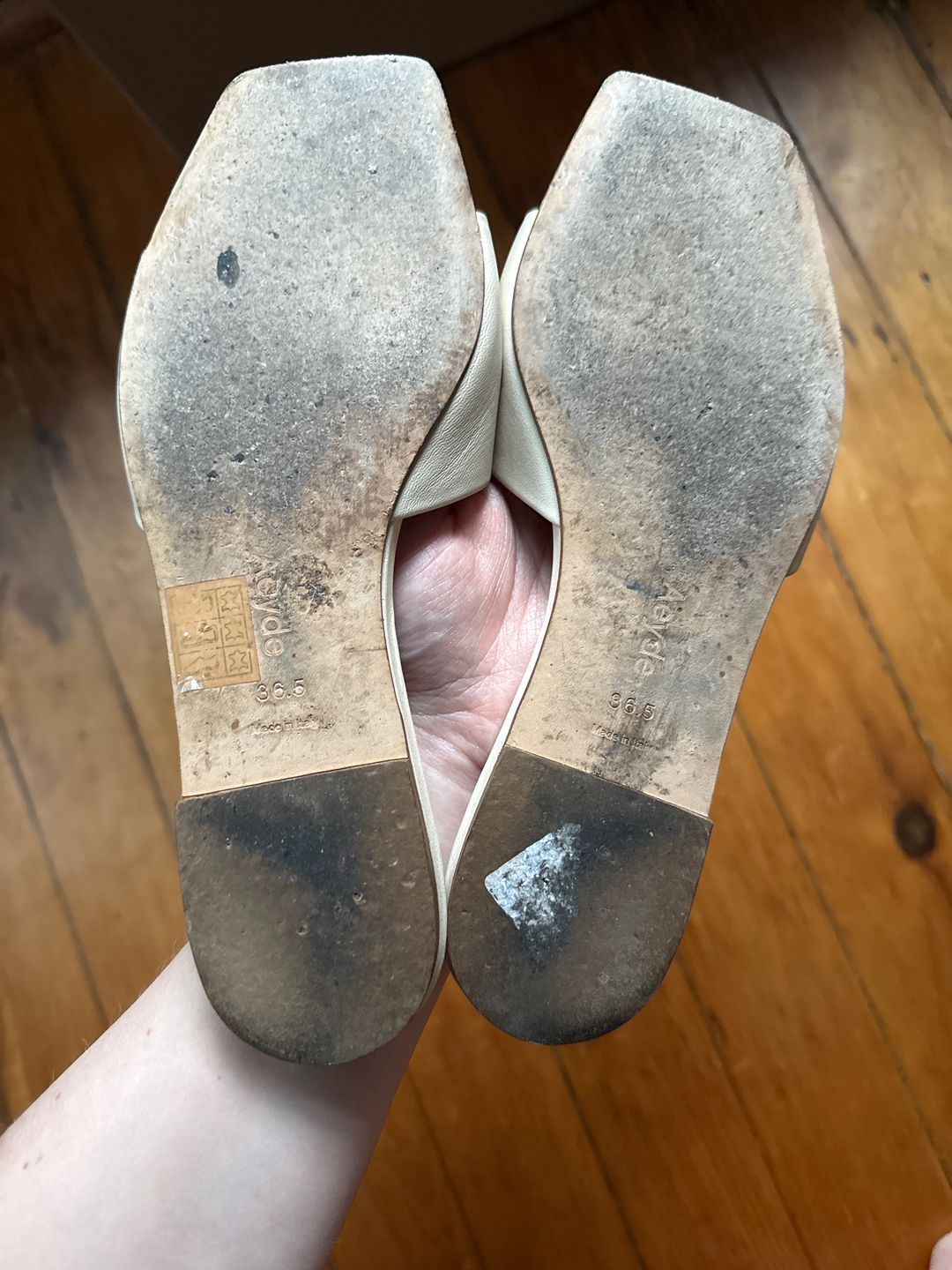 Anna leather sandals