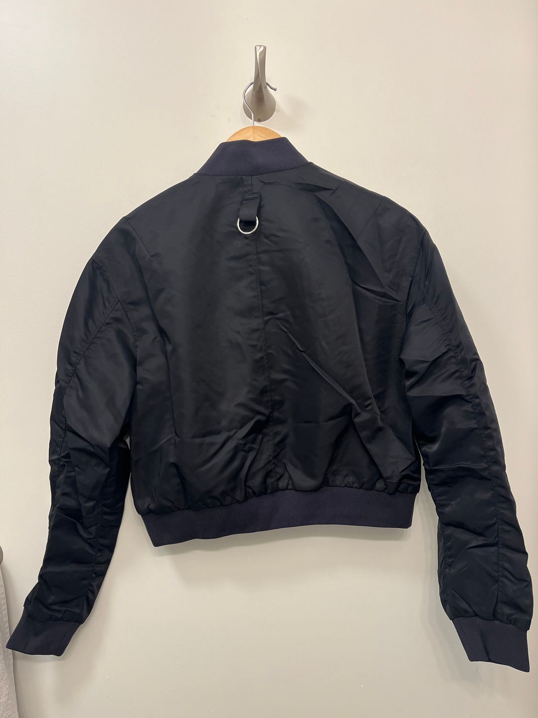 Eco Nylon Cropped Bomber