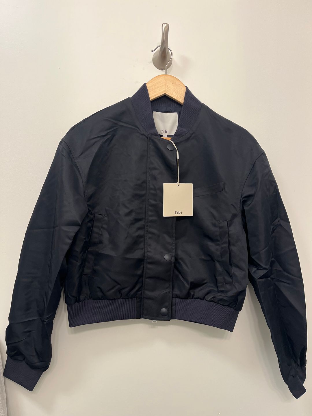 Eco Nylon Cropped Bomber