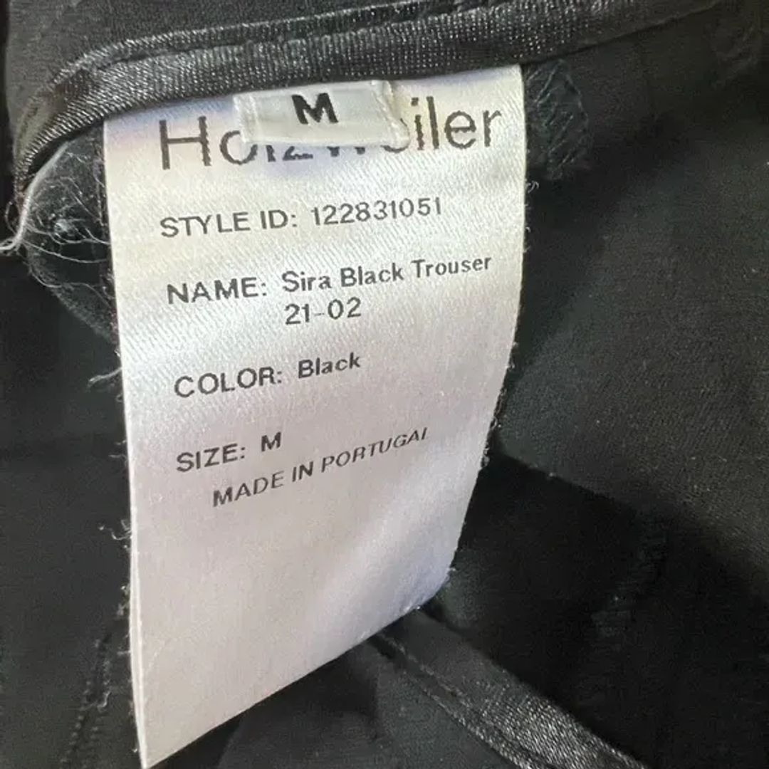 Holzweiler Oslo Black Dress Pants