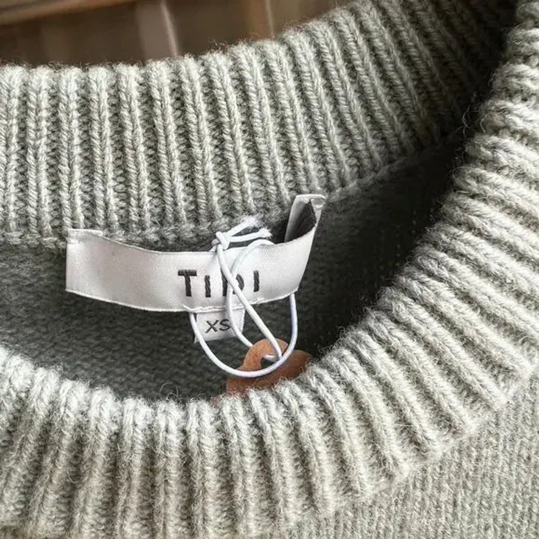 Tibi Soft Lambswool Distressed Sweater Vest