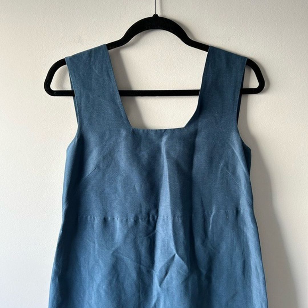 COS Sleeveless Linen/Silk Blend Dress
