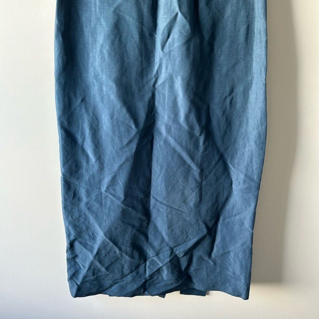 COS Sleeveless Linen/Silk Blend Dress