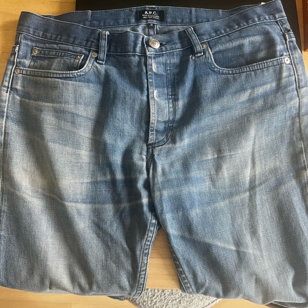 A.P.C. Unisex Low-Rise Slim Straight Leg Jeans