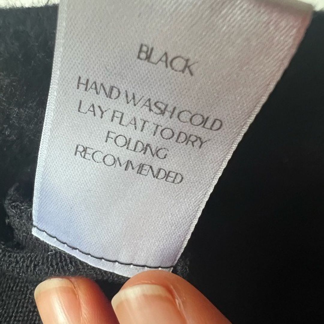 LESET Soft Viscose Knit Black Elastic Waist Shorts