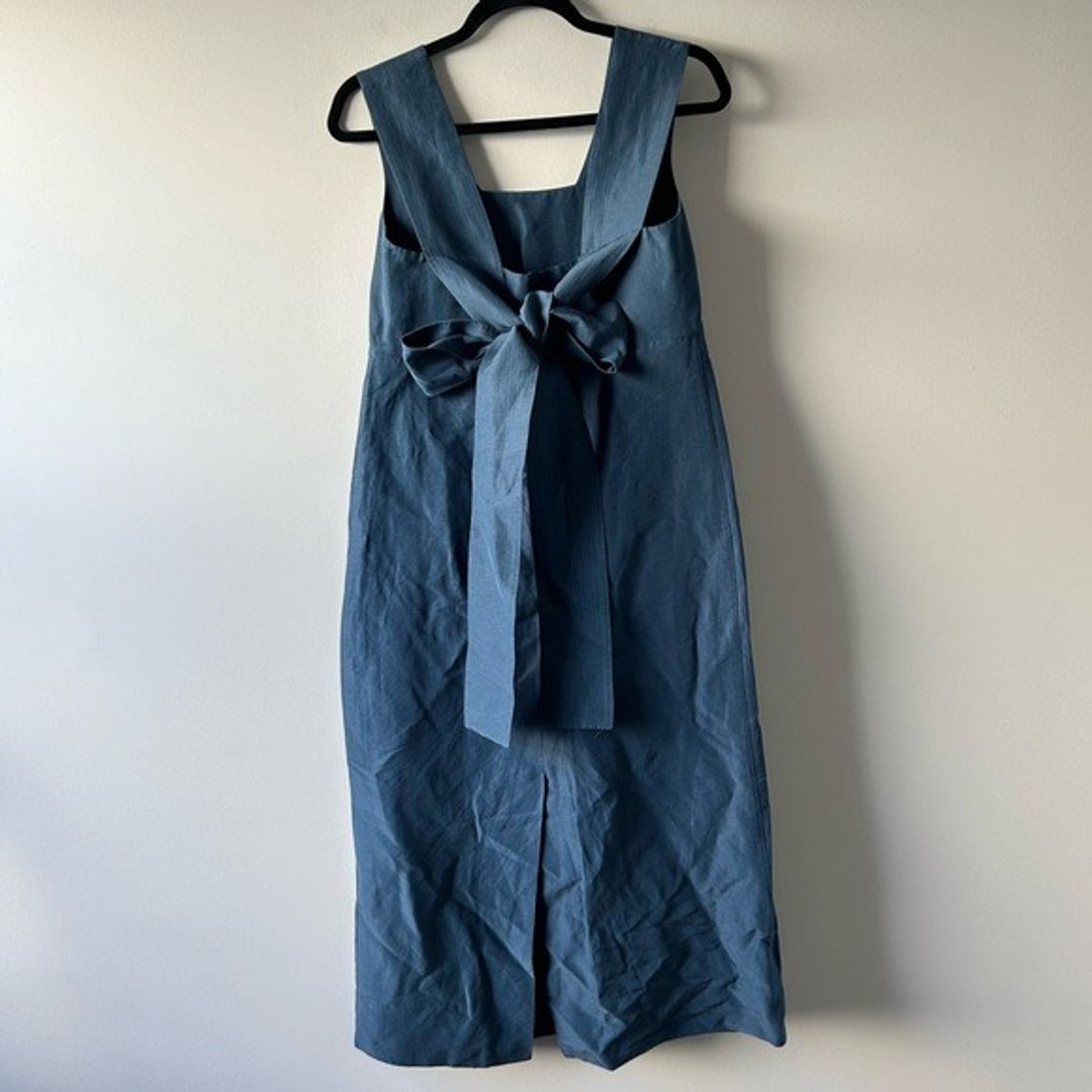 COS Sleeveless Linen/Silk Blend Dress