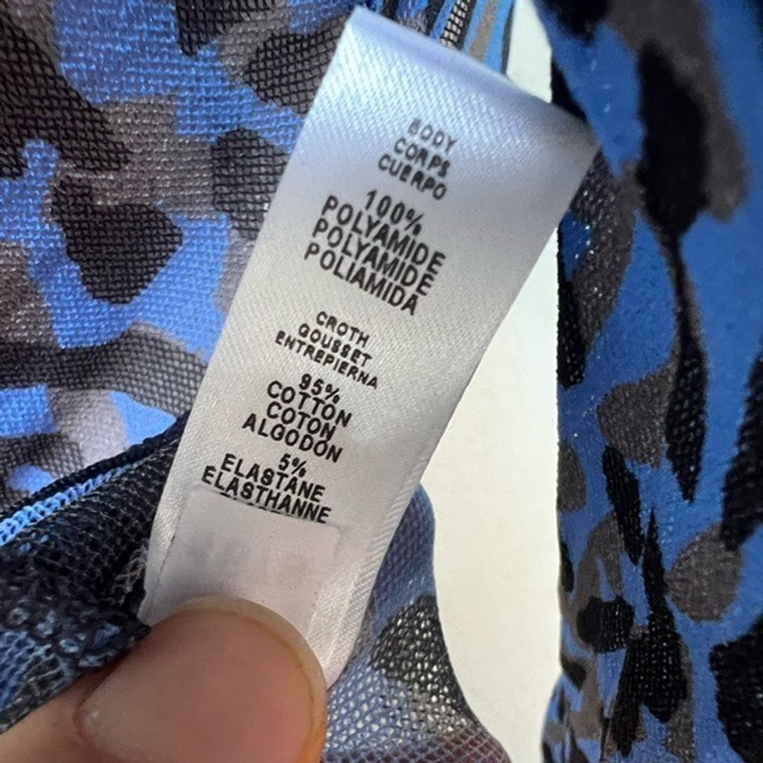 Cosabella Soire Confidence Printed Long Sleeve Bodysuit