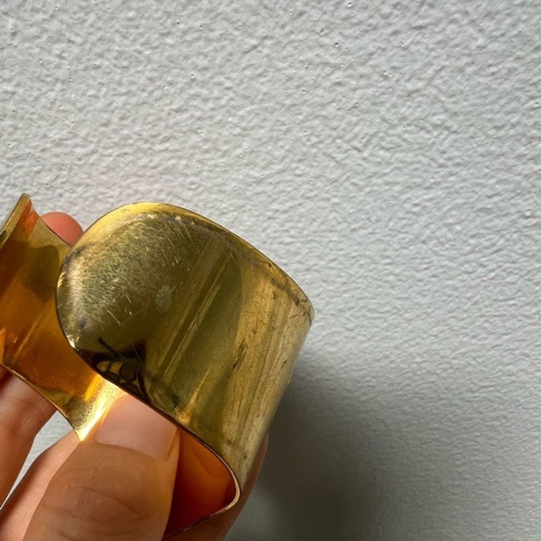 Lizzie Fortunato Organic Cuff Gold-Plated Brass