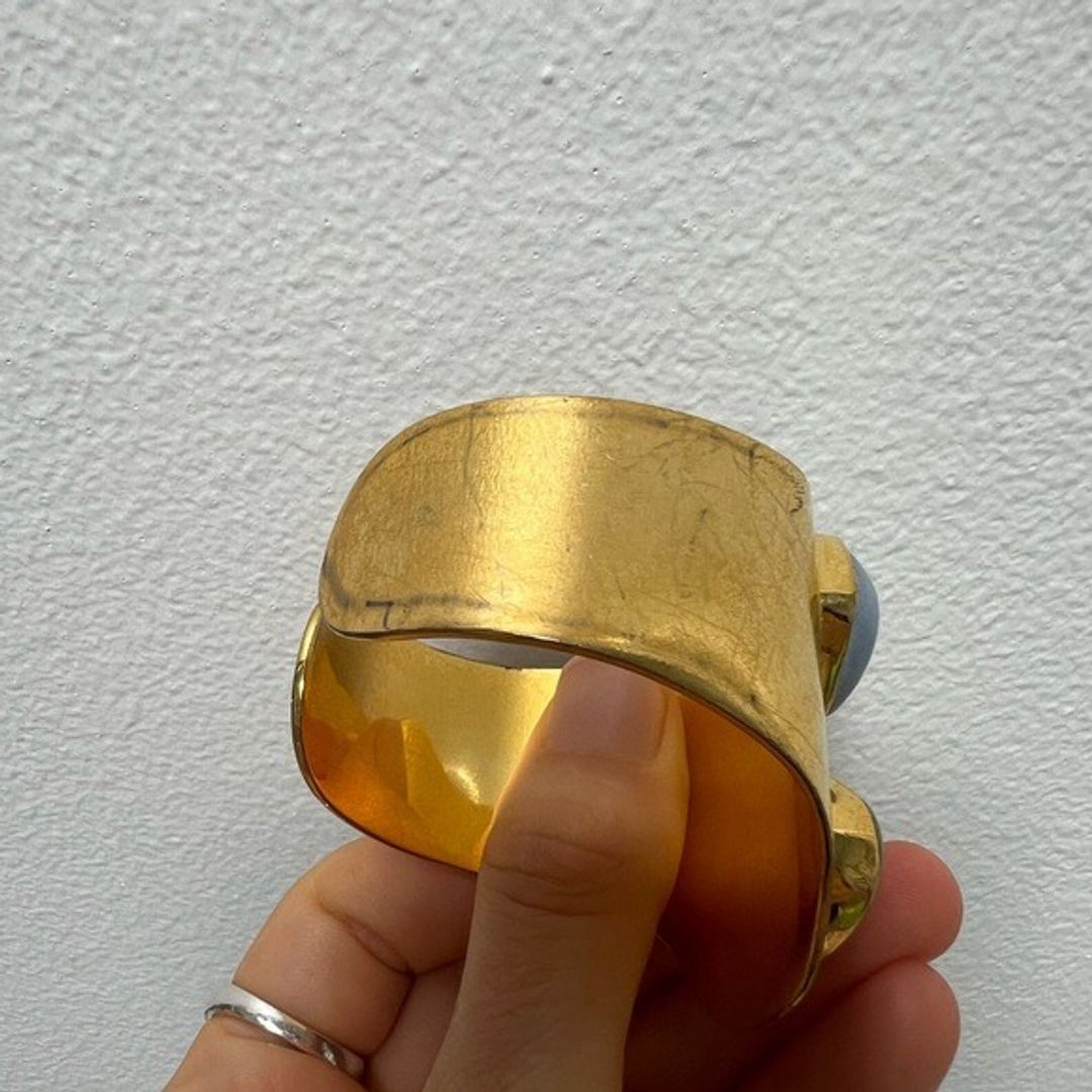 Lizzie Fortunato Organic Cuff Gold-Plated Brass