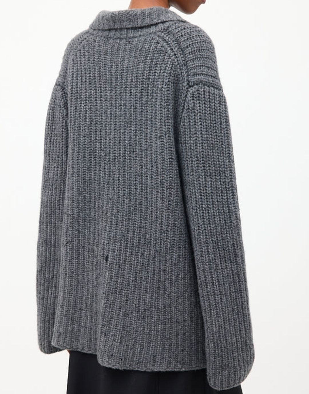 Cashmere Silk Data Cardigan