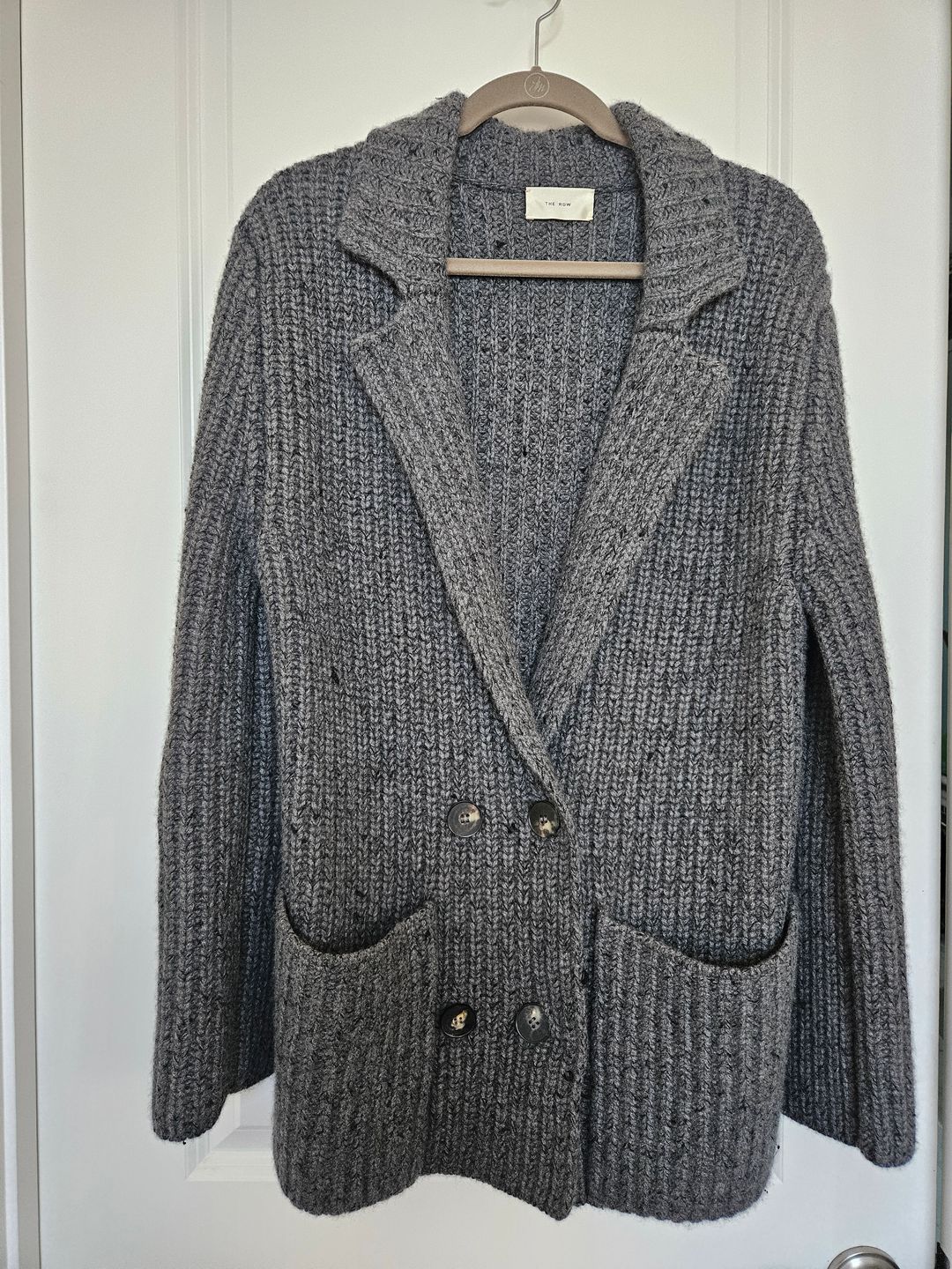 Cashmere Silk Data Cardigan