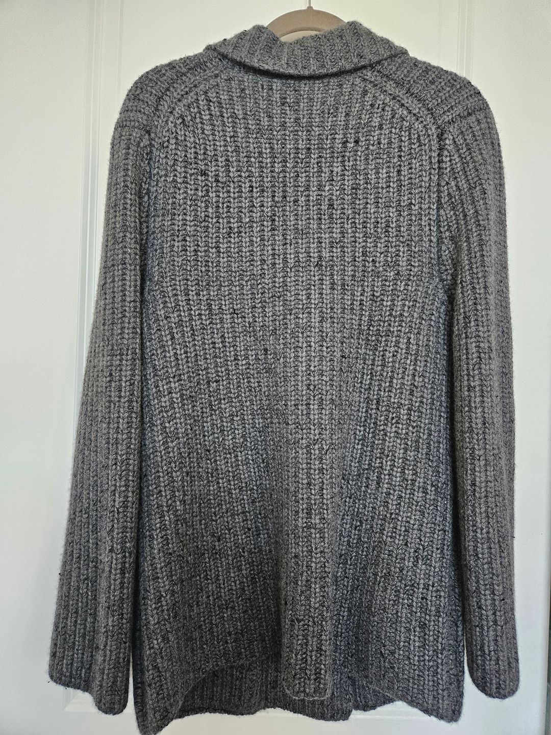 Cashmere Silk Data Cardigan
