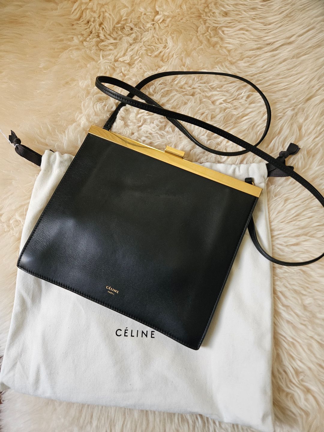 Celine Mini Clasp bag from Phoebe Philo era