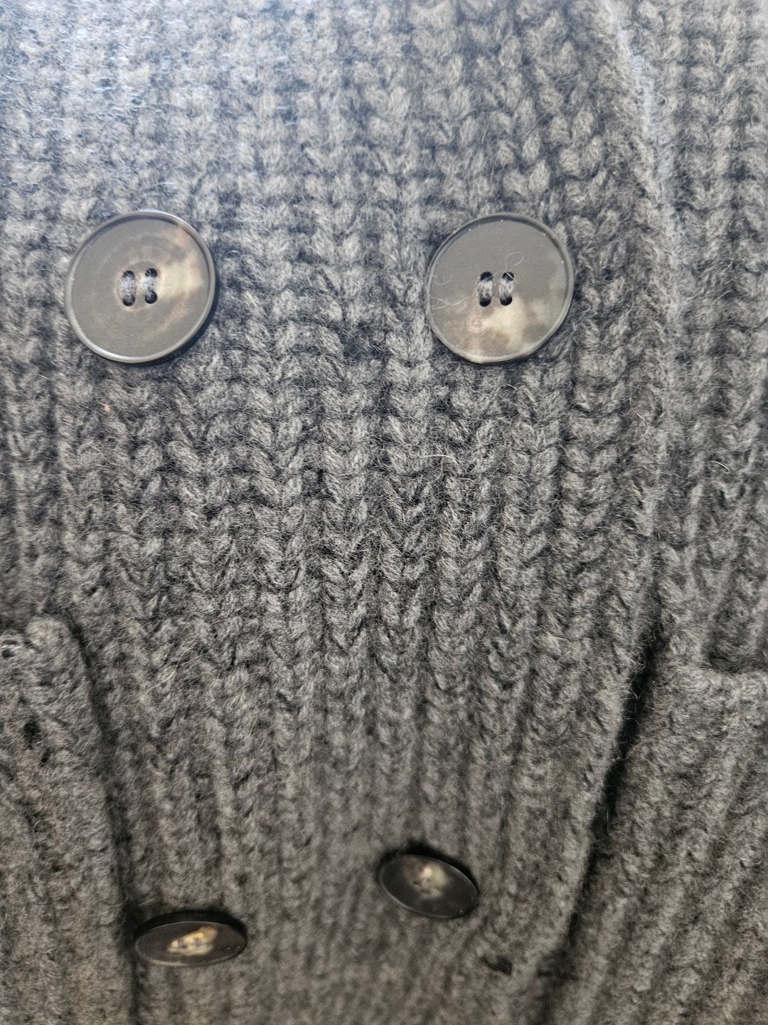Cashmere Silk Data Cardigan