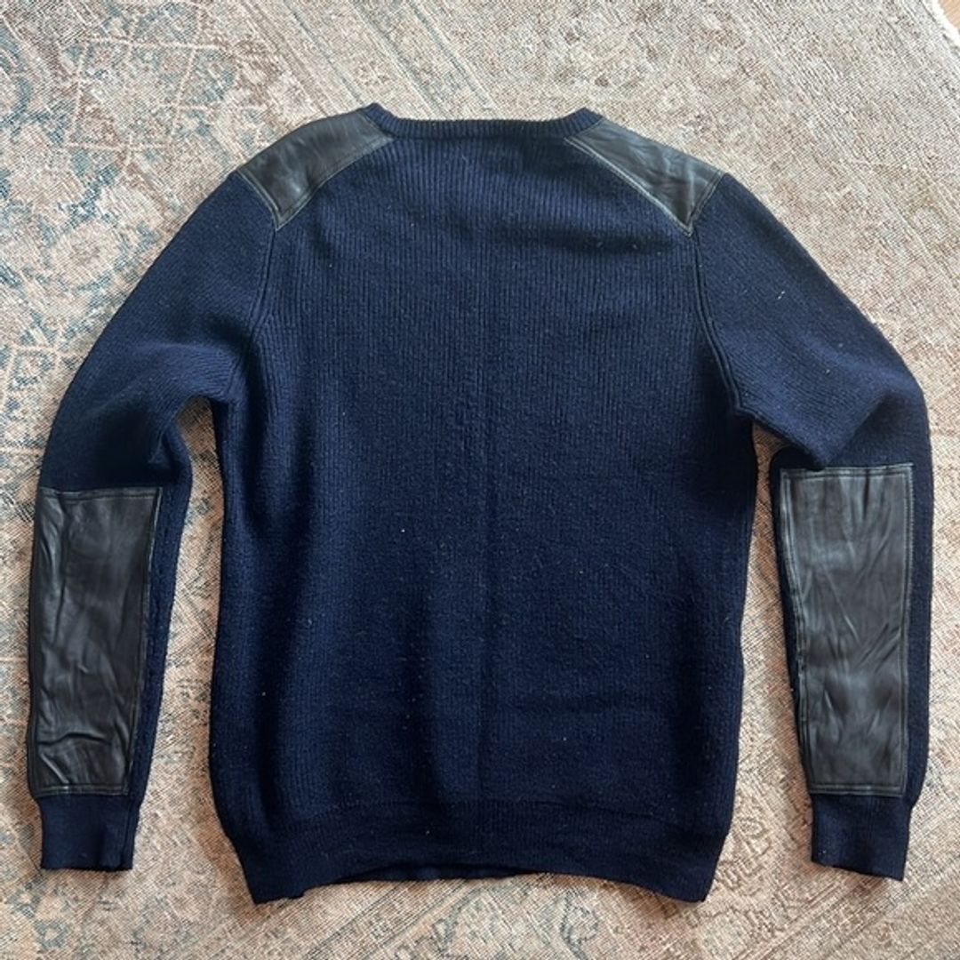 Carolina Herrera Vintage Sweater with Elbow Patches