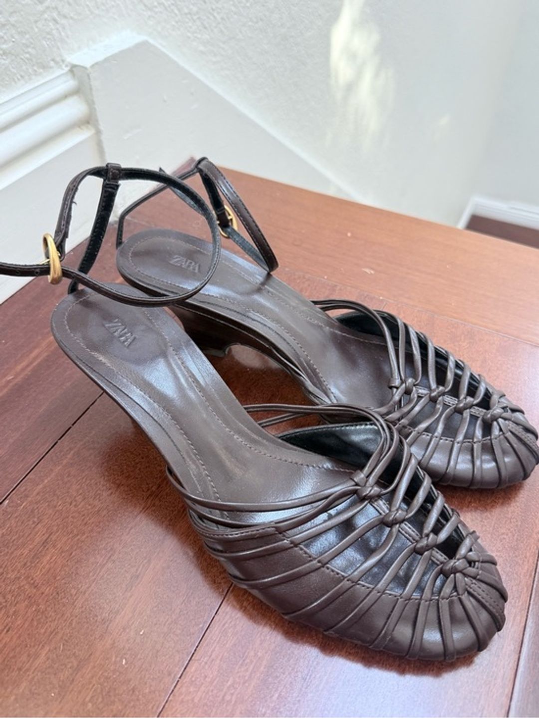 Zara Wedge Fisherman Sandals