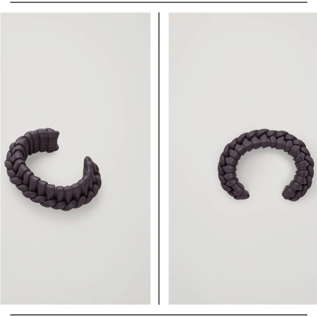 NWT COS Braided Leather Bracelet