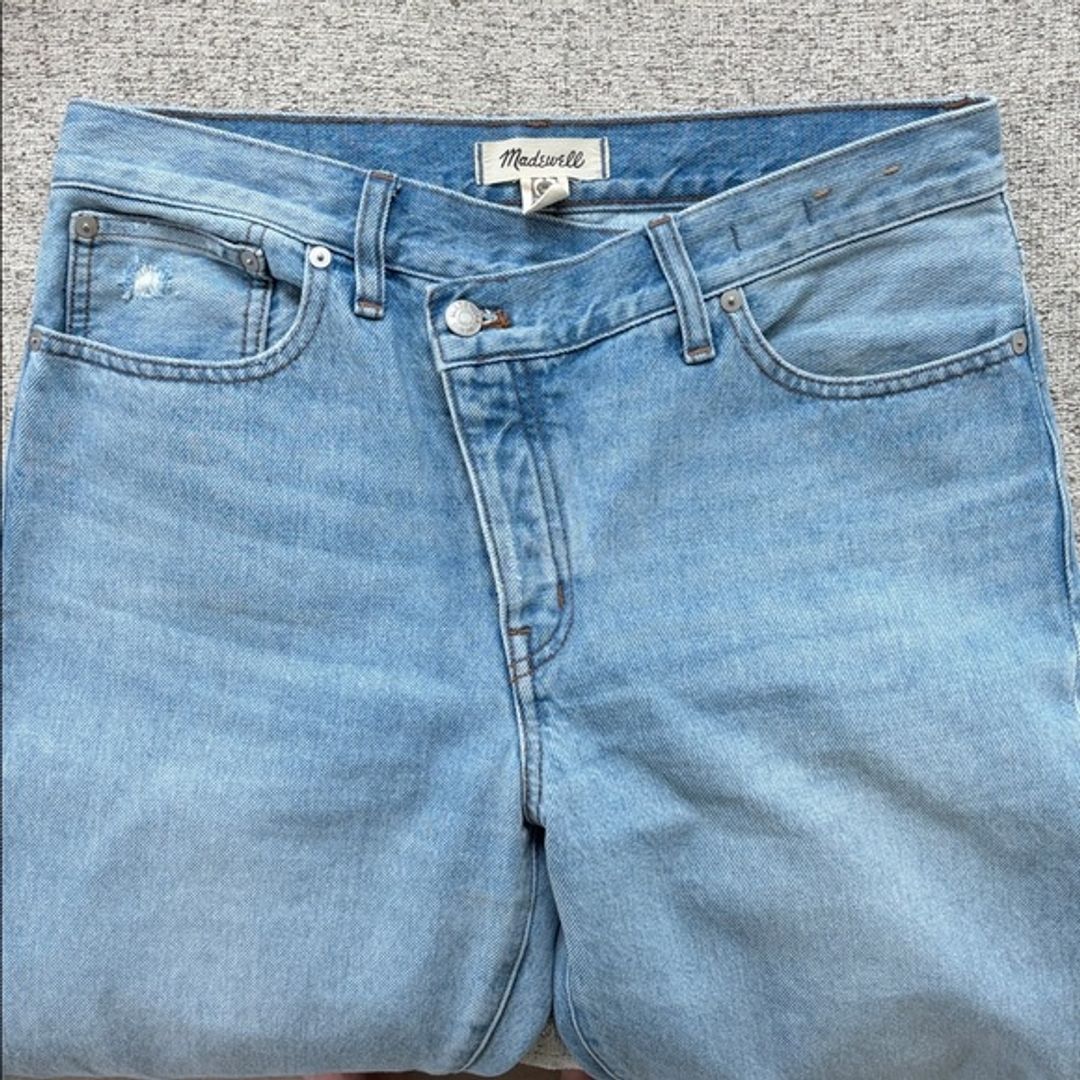 Madewell Crossover Low-Slung Straight Jeans