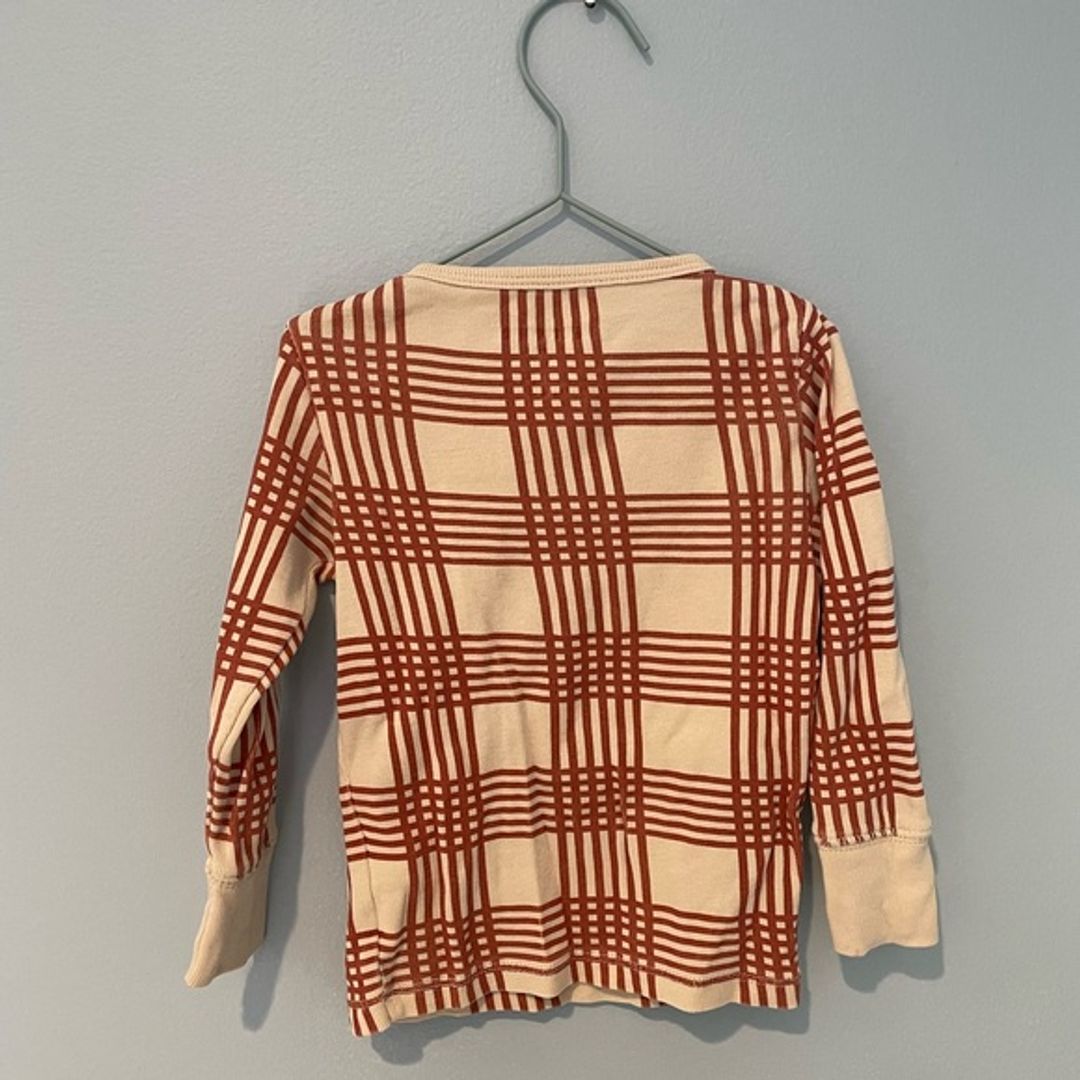 Vince Fin & Vince Plaid Top and Sustainable 100% Organic Cotton