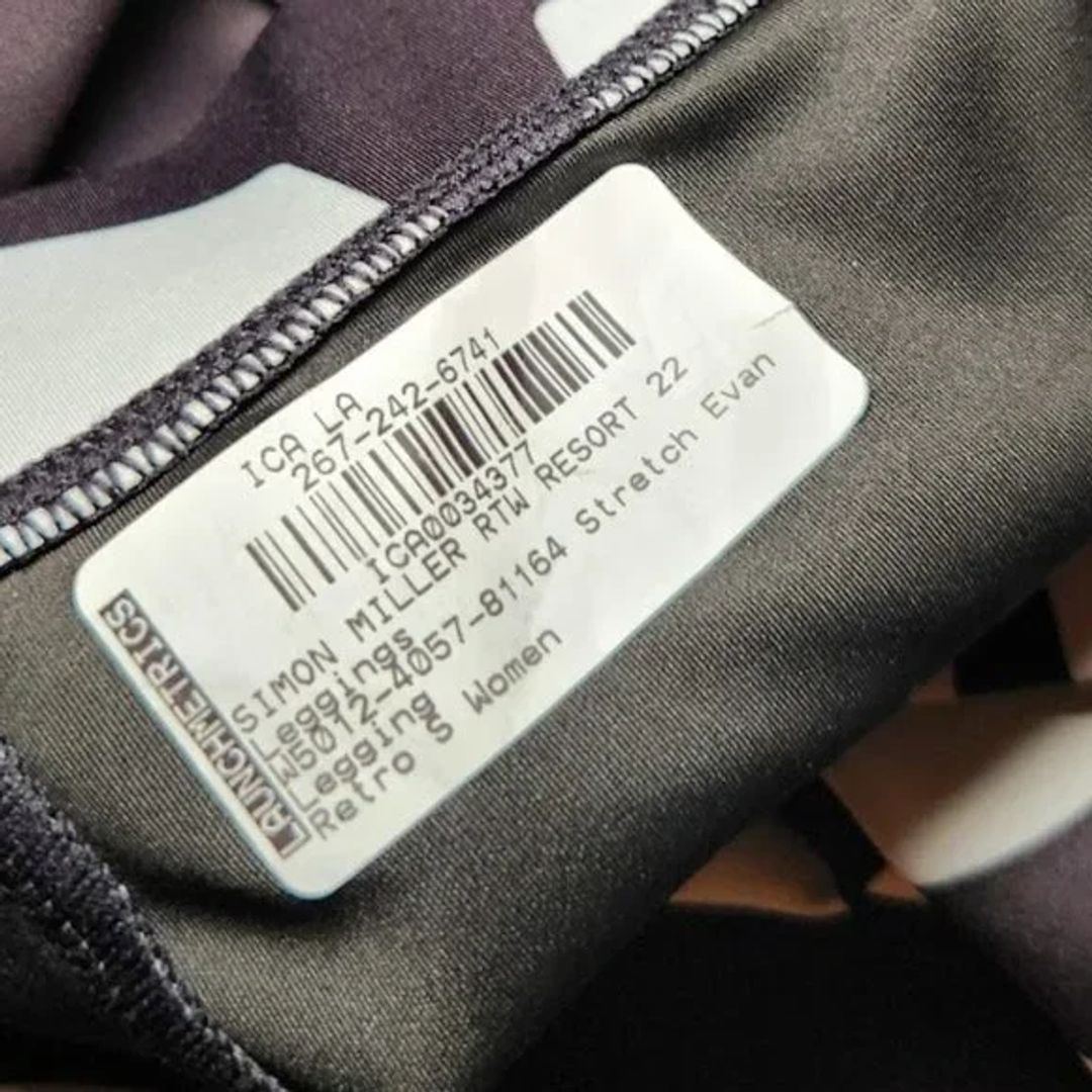 Simon Miller Evan Seamless Stirrup Leggings In Black
