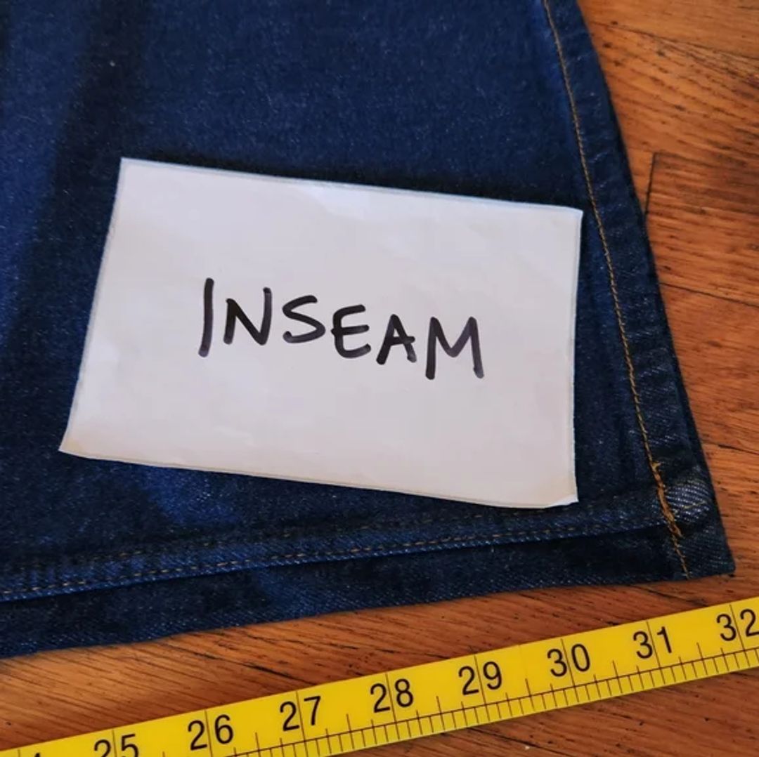 Re/Done Originals 70's Ultra High Rise Wide Leg In Blue