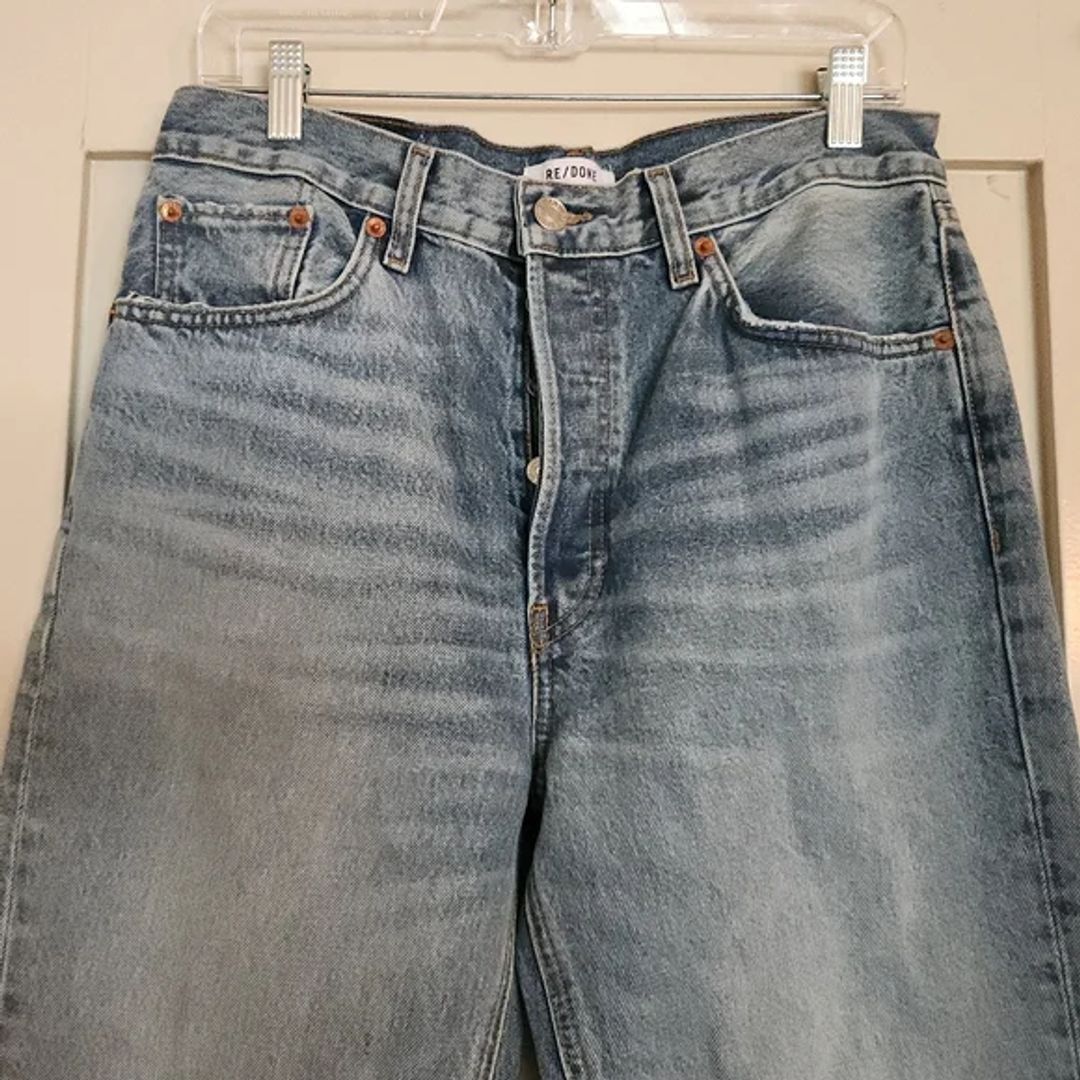 Re/Done 70's High Rise Skinny Bootcut