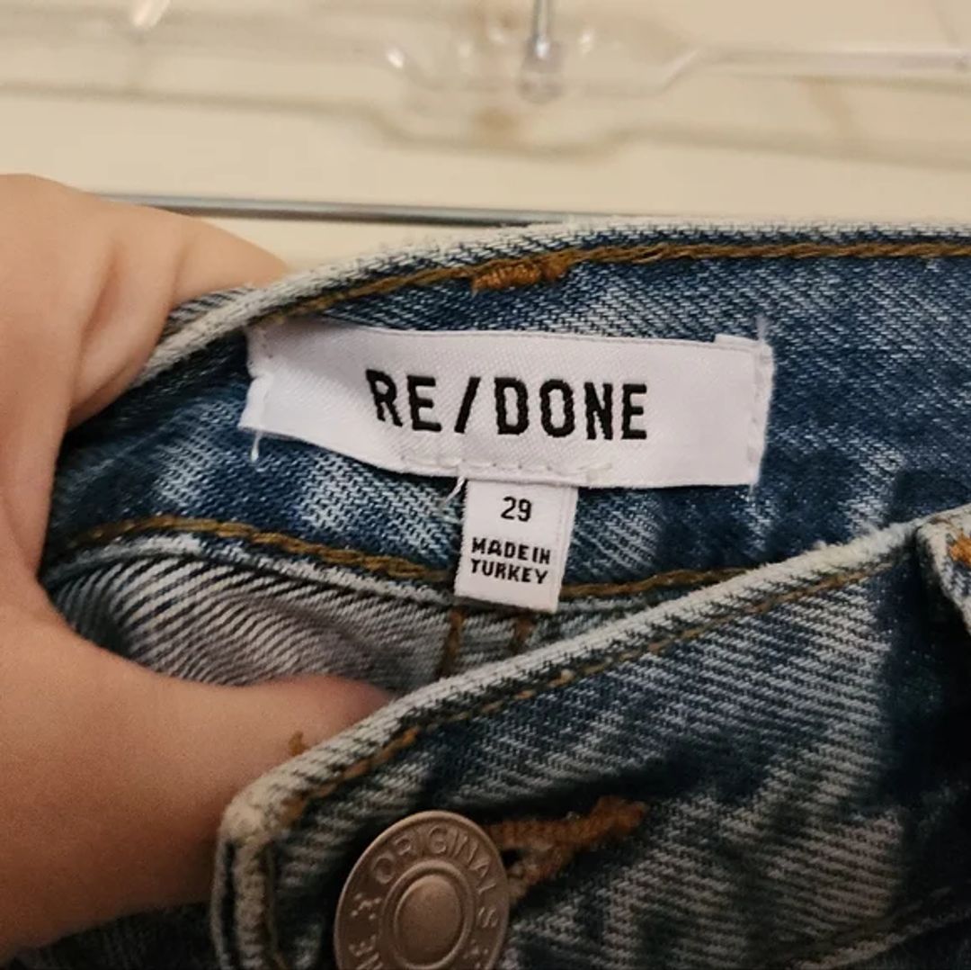 Re/Done 70's High Rise Skinny Bootcut