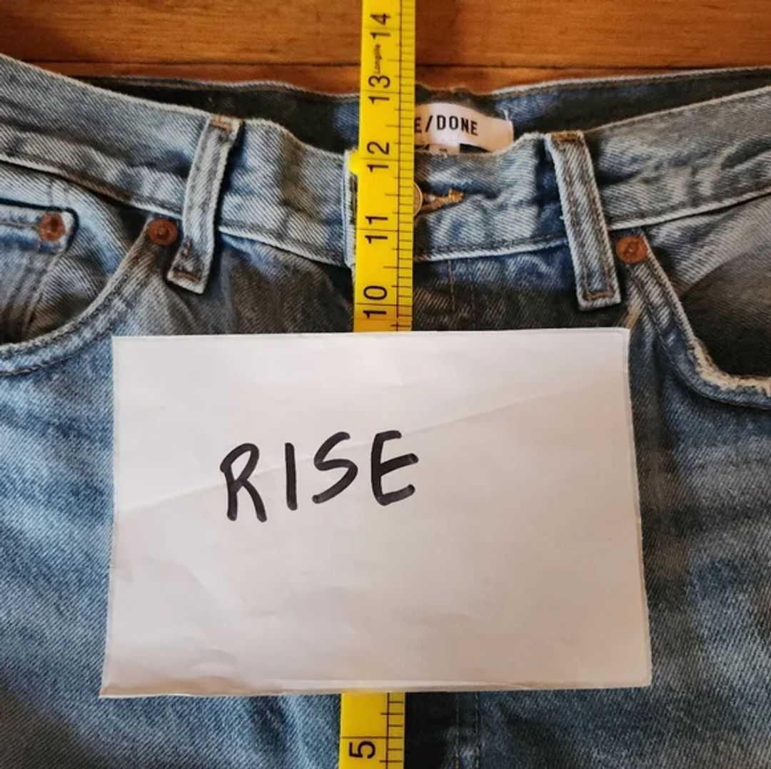 Re/Done 70's High Rise Skinny Bootcut
