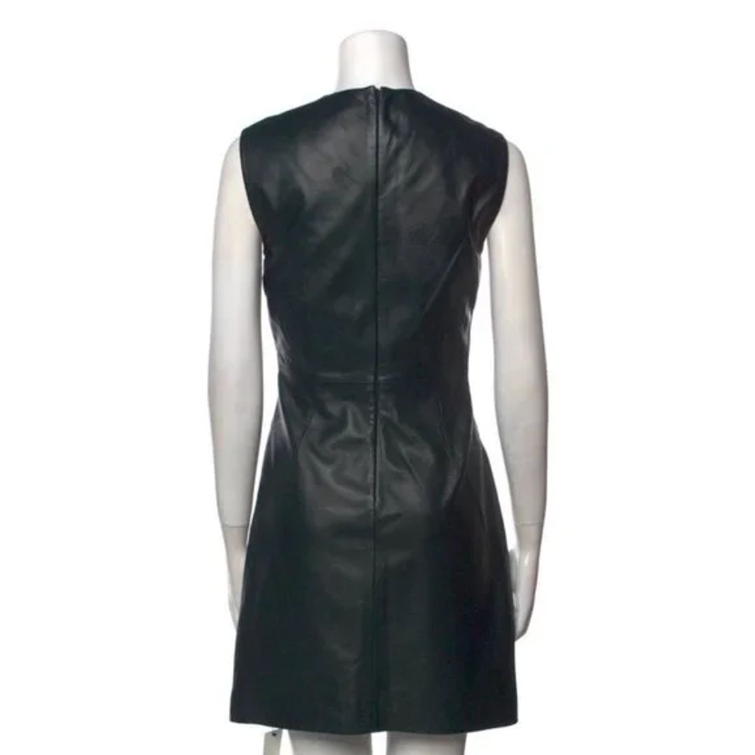 Maje Women's Navy and Green Dress