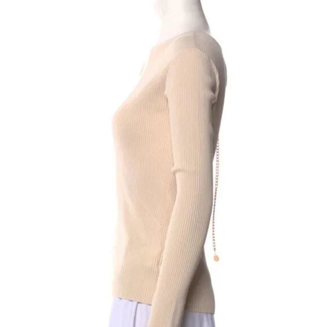 Nicholas Women's Cream and Tan Blouse