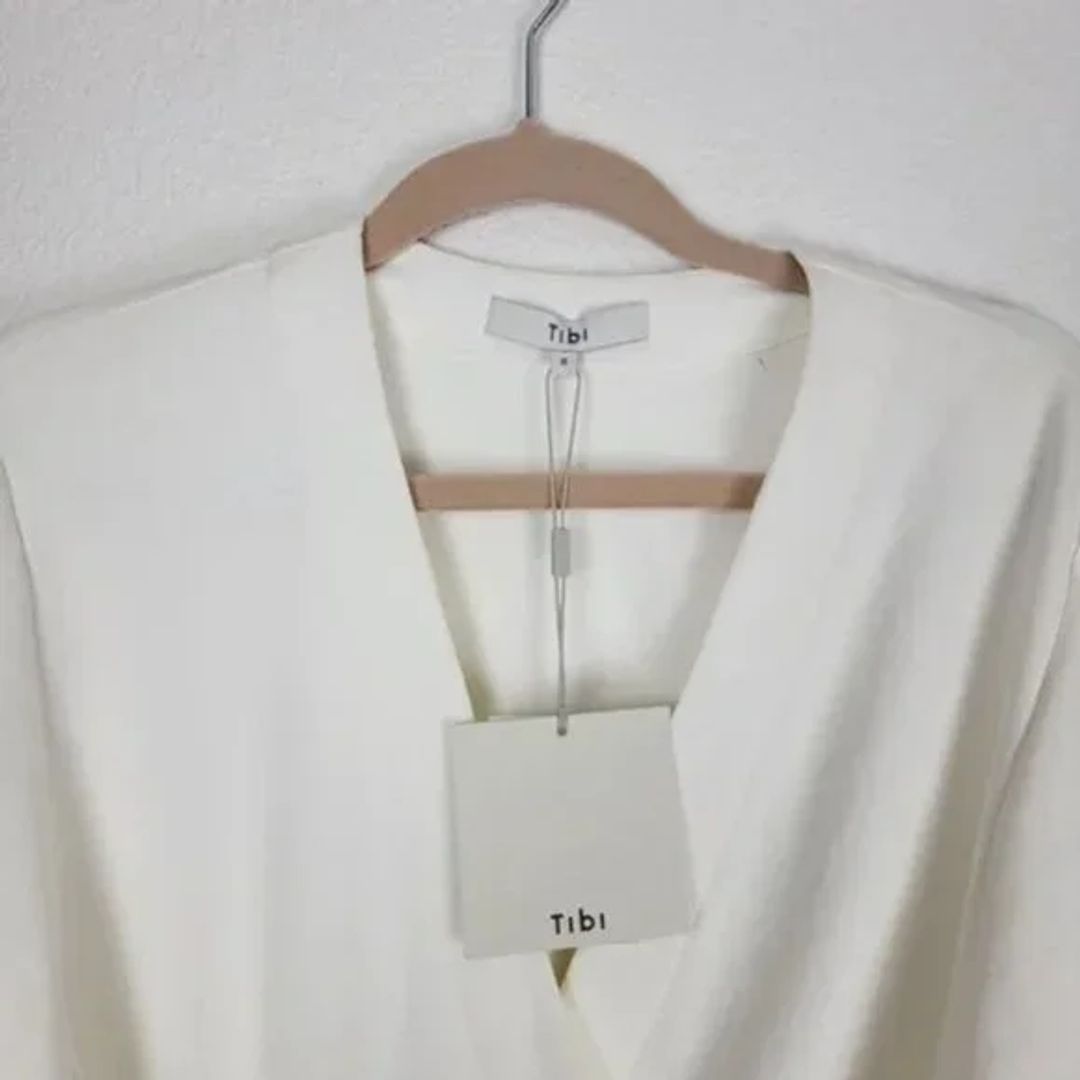 NWT Tibi Chalky Drape Dolman Tie Dress