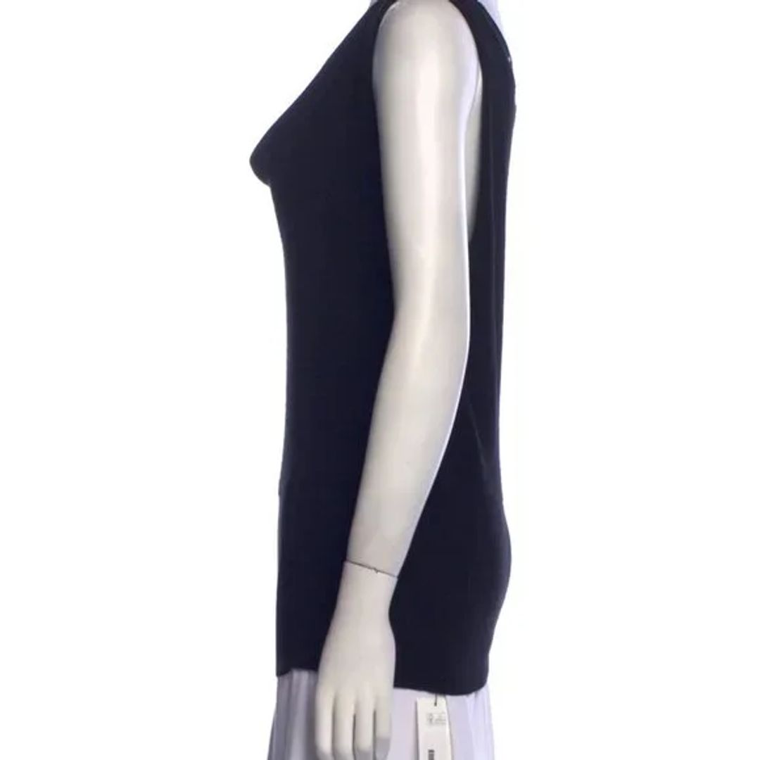 NWT Theory Cowl Neck Knit Top - Black - Size M