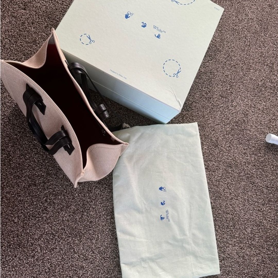 Off-White Repeat Shopping Tote