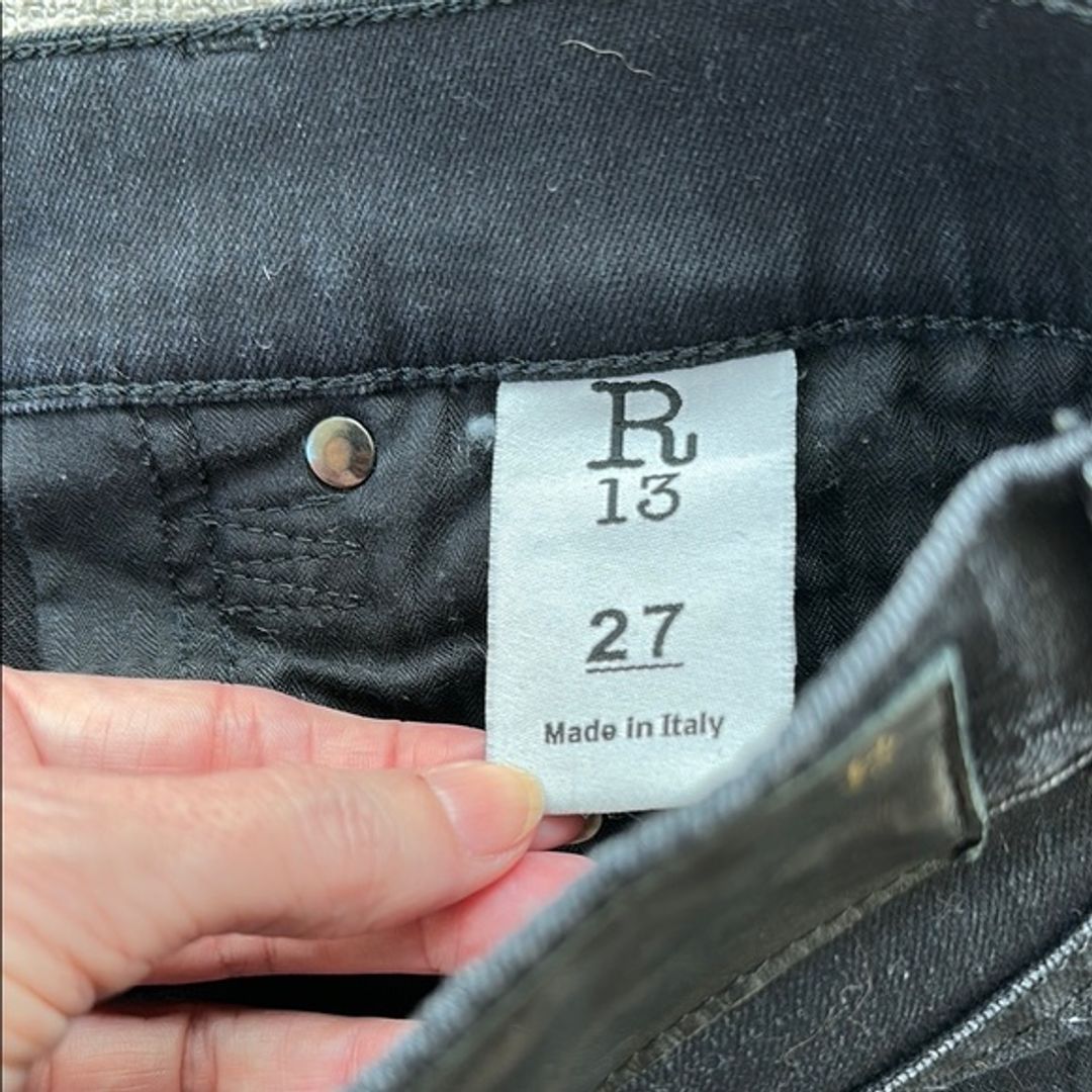 R13 Relaxed Skinny Jean