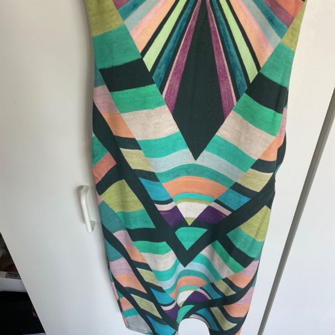 Mara Hoffman Prism V-Back Midi Dress